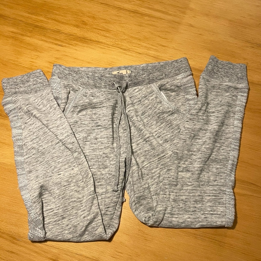 Hollister Grey Cozy Joggers with Pockets